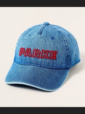 Parke x Target Denim Baseball Hat Medium Wash One Size Fits Most Sold Out NWT